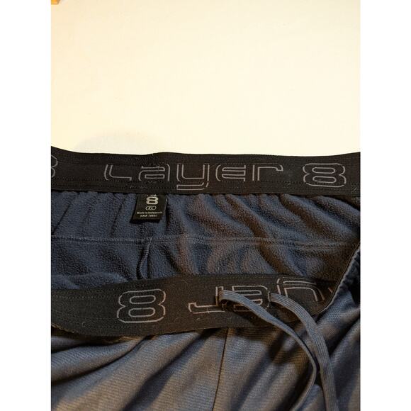 Layer 8 mens joggers XL Thermal lined Navy see measurements in photos - Picture 4 of 11
